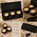 Corporate Gifting – Handcrafted Coconut Shell Soy Candle Gift Set