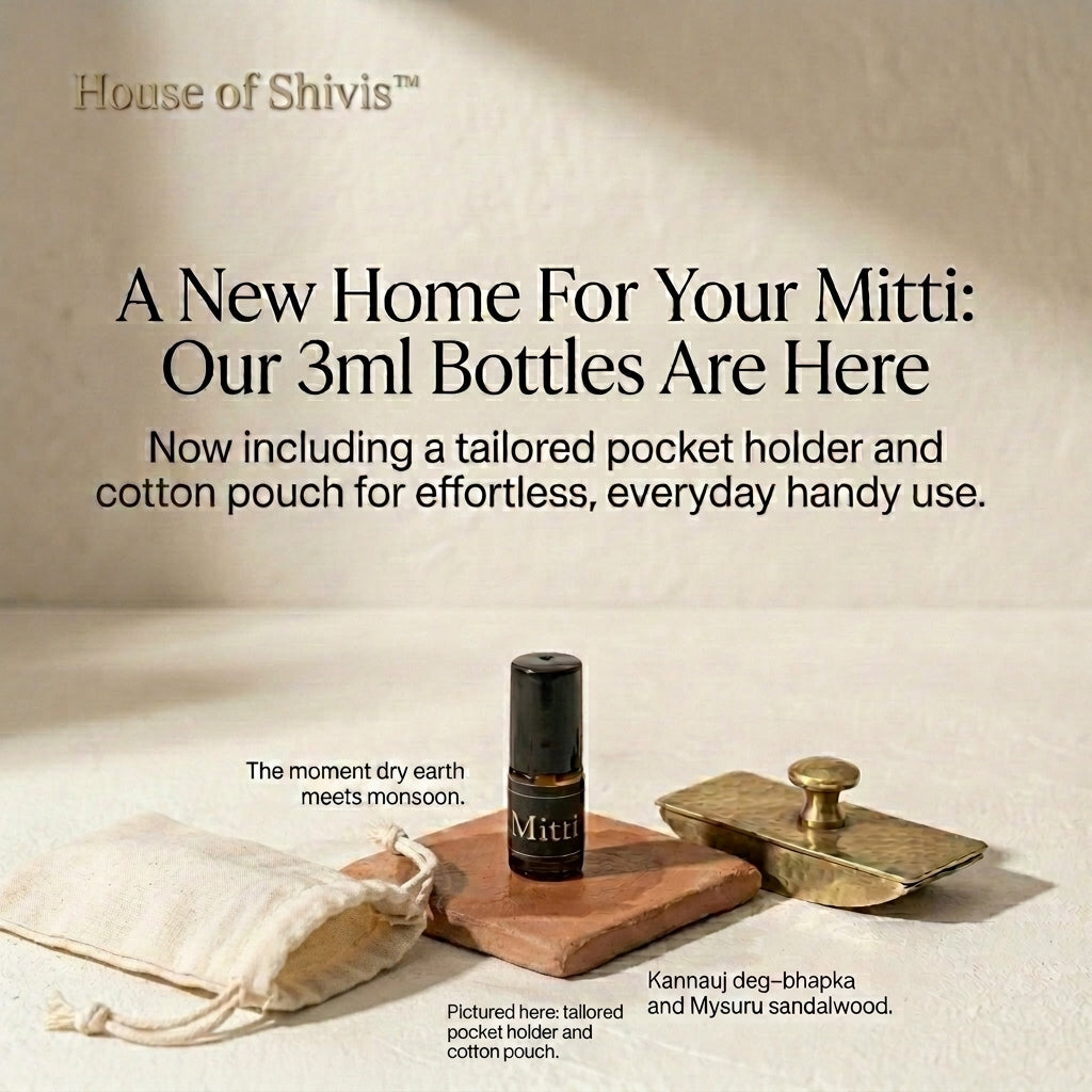 Mitti — First Rain | Scent of the First Rain | No Expiry | Pure Perfume Oil | Gender Neutral