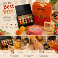 HOUSE OF SHIVIS Big Sibling Love – Channapatna Toy Rakhi Gift Box