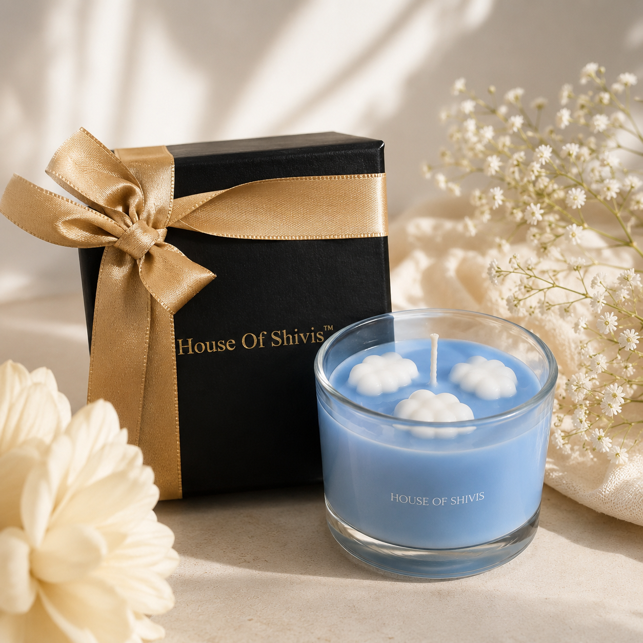 Floating Clouds – Handcrafted Soy Wax Candle