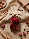 Chocolate Dipped Rose Botanical Wax Sachet
