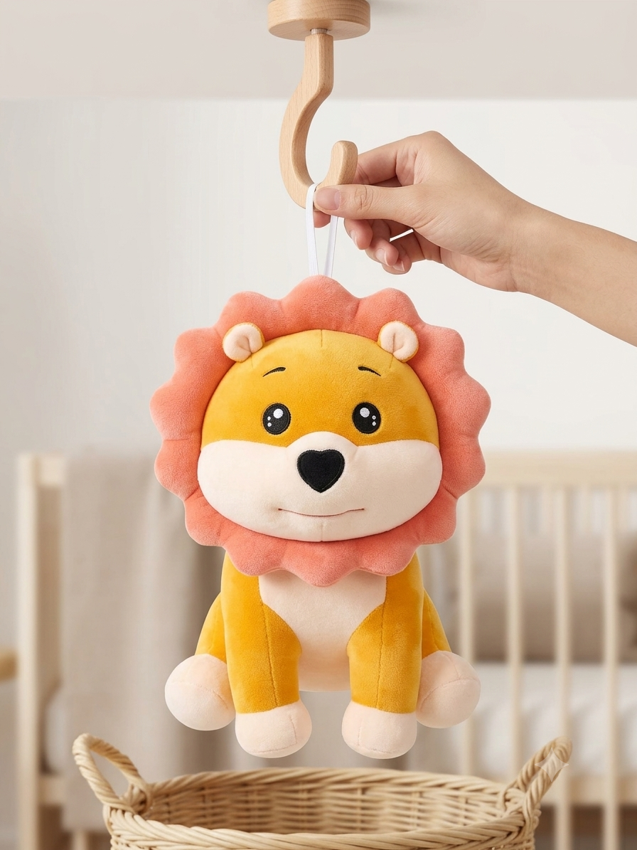 The Friendly Lion Plush – 35 cm