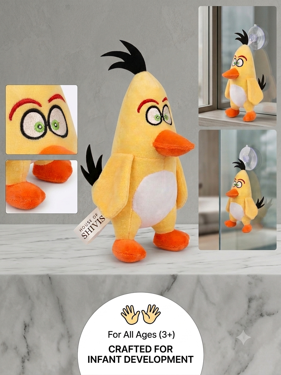 Chuck - Yellow Bird Plush Toy 🐥