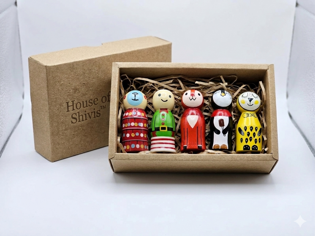 Handcrafted Storyteller Dolls – A Set of 5 Imaginative Friends