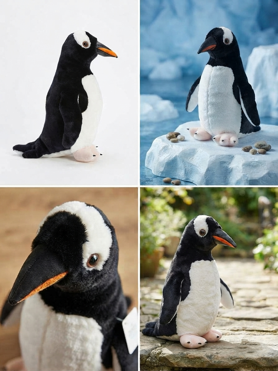 CuddleCompanion Plush Penguin | ISI Certified | Ultra-Soft & Huggable