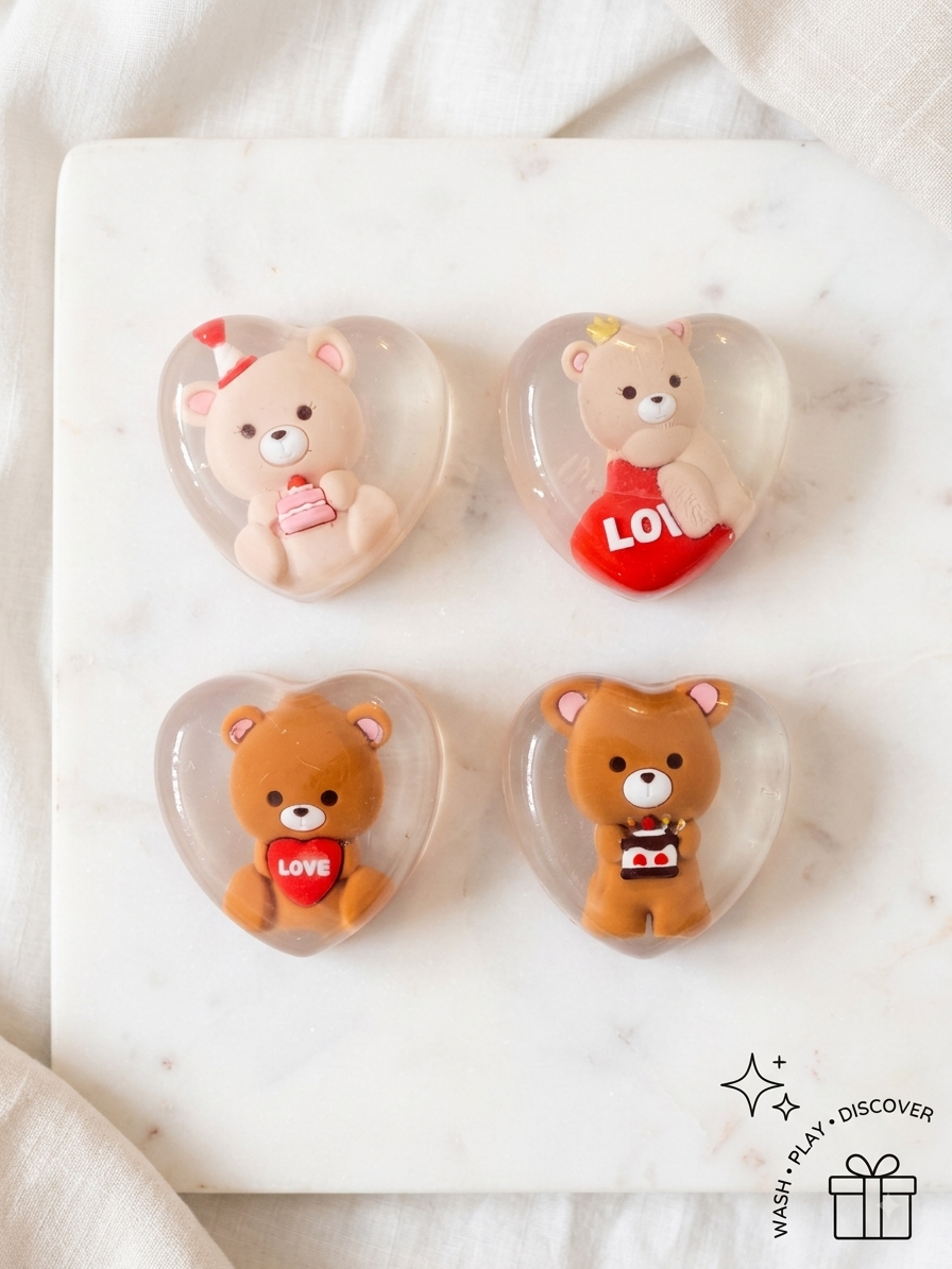 Kids Handwash Soap – Hidden Teddy Surprise