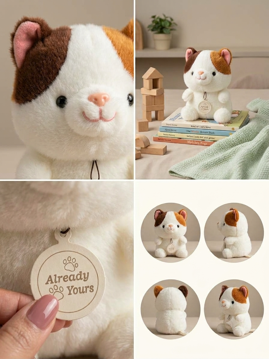 Already Yours Calico Plushie