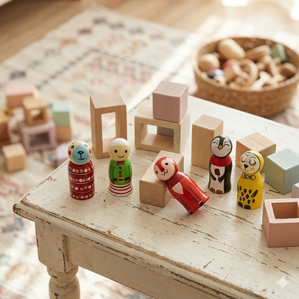 Handcrafted Storyteller Dolls – A Set of 5 Imaginative Friends