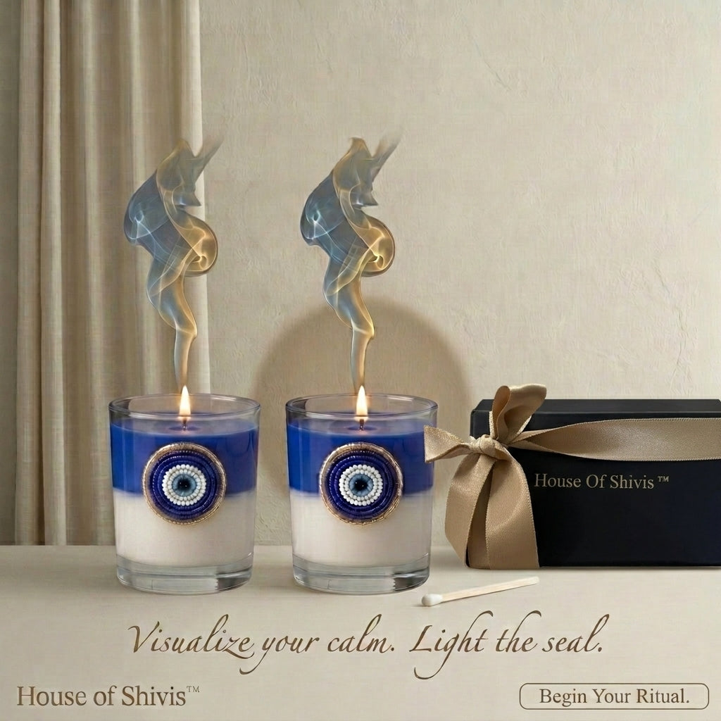 Evil Eye Candle Set