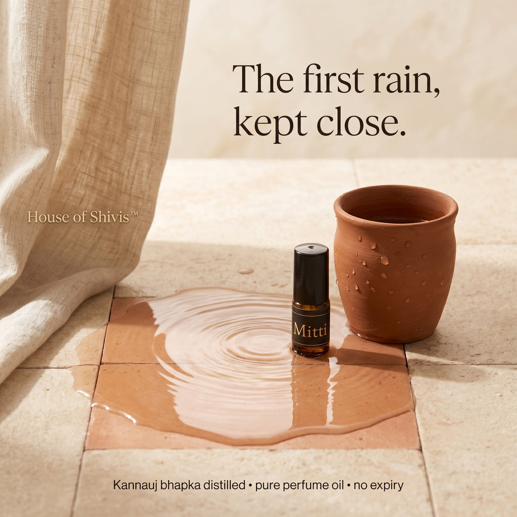 Mitti — First Rain | Scent of the First Rain | No Expiry | Pure Perfume Oil | Gender Neutral