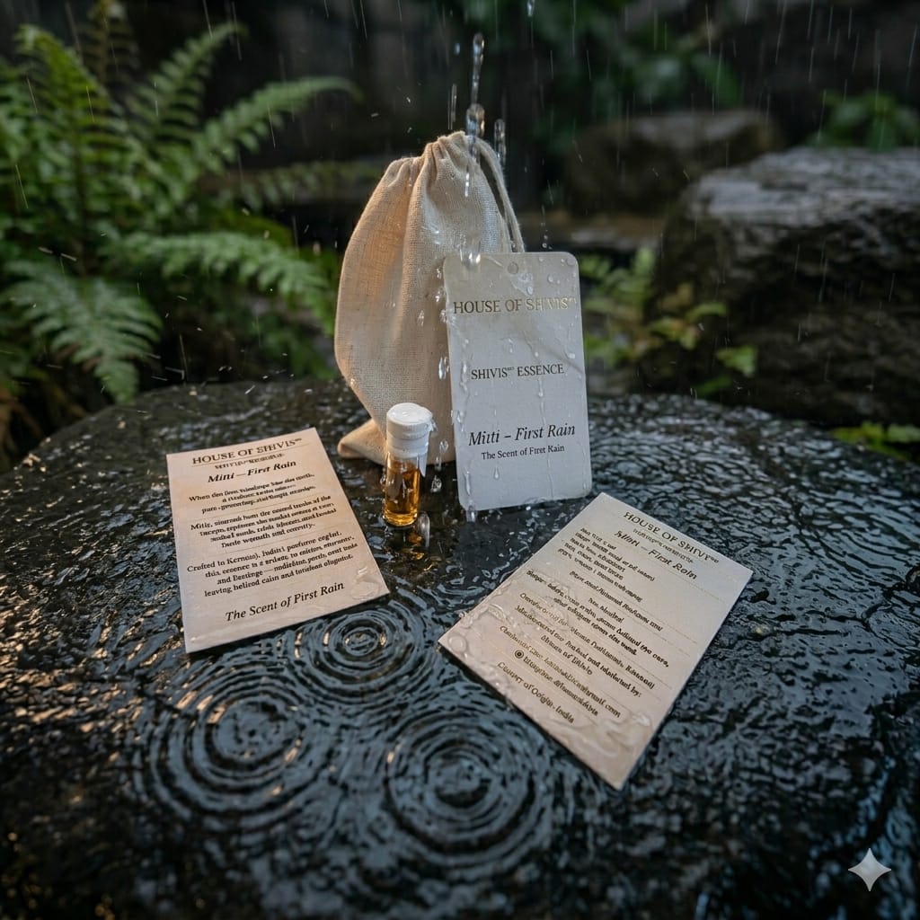 Mitti — First Rain | Scent of the First Rain | No Expiry | Pure Perfume Oil | Gender Neutral
