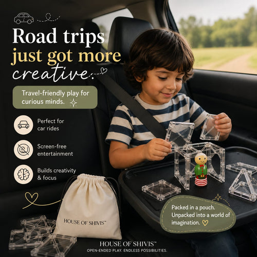 Crystal Magnetic Tile Set – Pack of 22