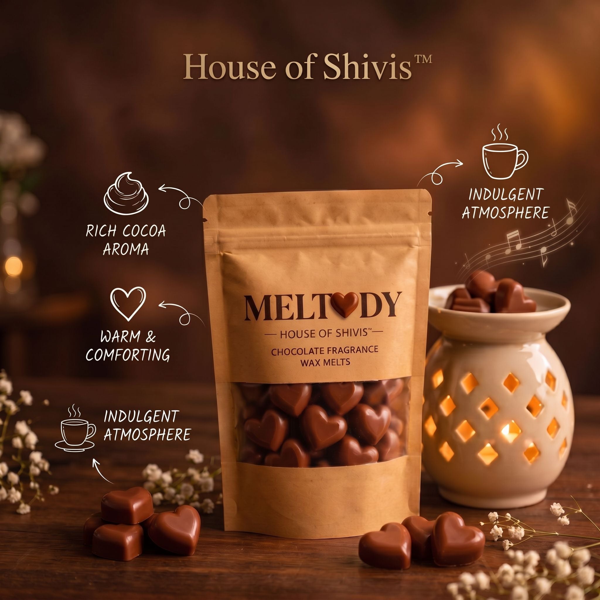MELTODY | Chocolate Fragrance Wax Melts